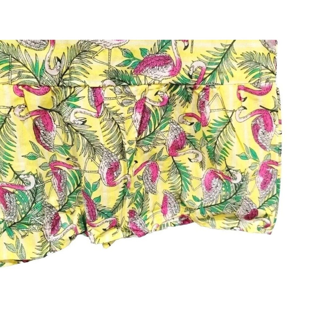 Anthony Richards VTG Pink Flamingo Hawaiian Luau Mumu Patio Dress Sleeveless 4X - Picture 6 of 9